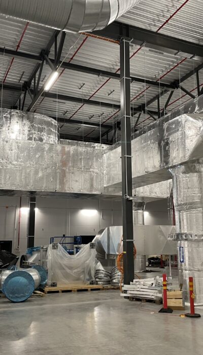 Aspect Mechanical services | VENTILATION | SITE SUPPLIES | fabrication of sheet metal and ductwork for the HVAC industry |